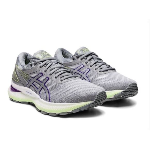 ASICS Gel Nimbus 22 1012A587 FlyteFoam Running Shoes, Women's Size 9 - Picture 1 of 13